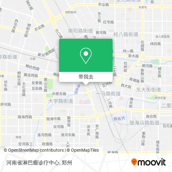 河南省淋巴瘤诊疗中心地图