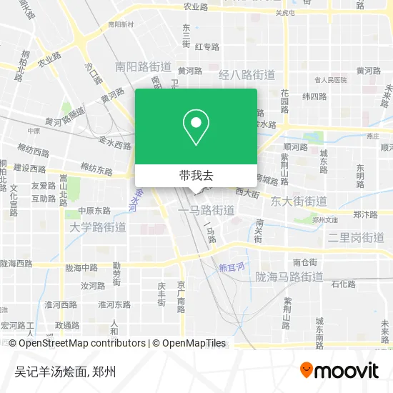 吴记羊汤烩面地图