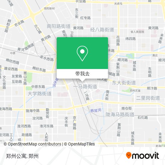 郑州公寓地图