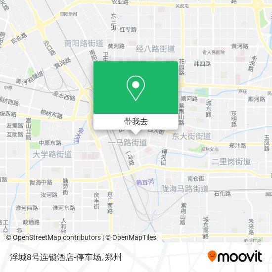 浮城8号连锁酒店-停车场地图
