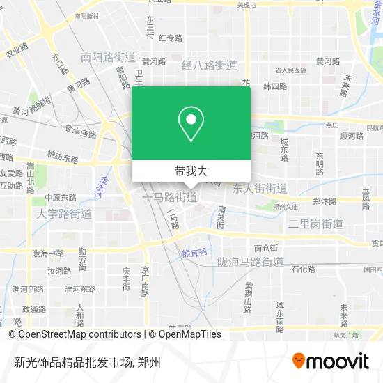新光饰品精品批发市场地图