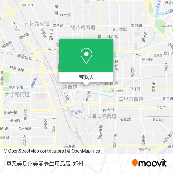 康又美足疗美容养生用品店地图