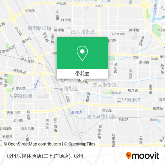 郑州乐视体验店(二七广场店)地图