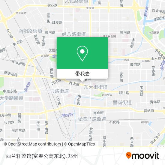 西兰轩菜馆(富春公寓东北)地图