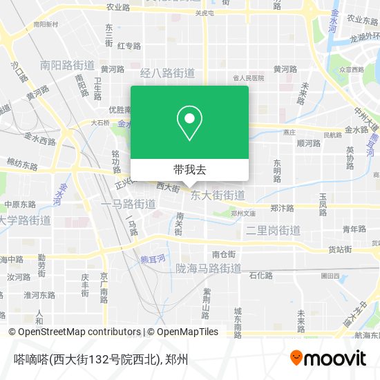嗒嘀嗒(西大街132号院西北)地图