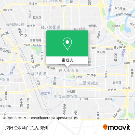夕阳红烟酒百货店地图