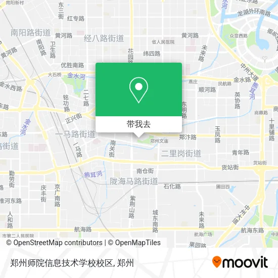 郑州师院信息技术学校校区地图