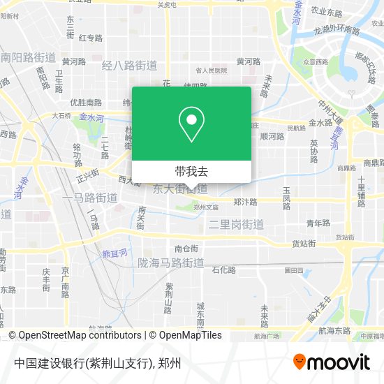 中国建设银行(紫荆山支行)地图