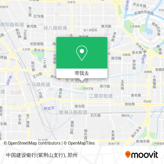 中国建设银行(紫荆山支行)地图