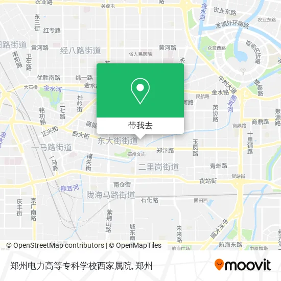 郑州电力高等专科学校西家属院地图