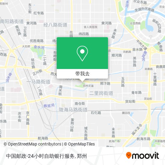中国邮政-24小时自助银行服务地图