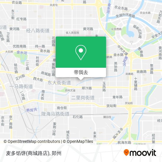 麦多馅饼(商城路店)地图