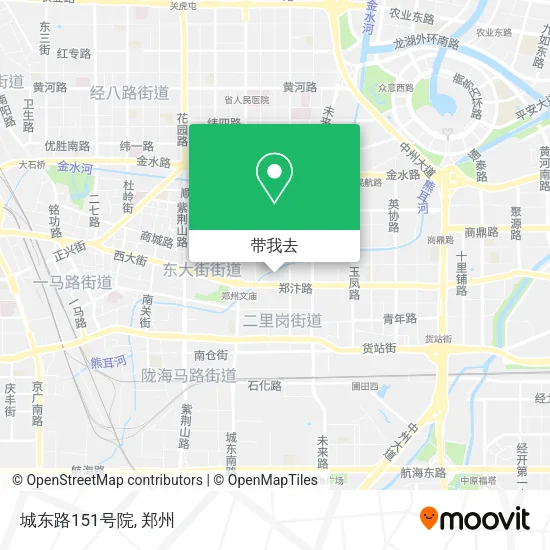 城东路151号院地图