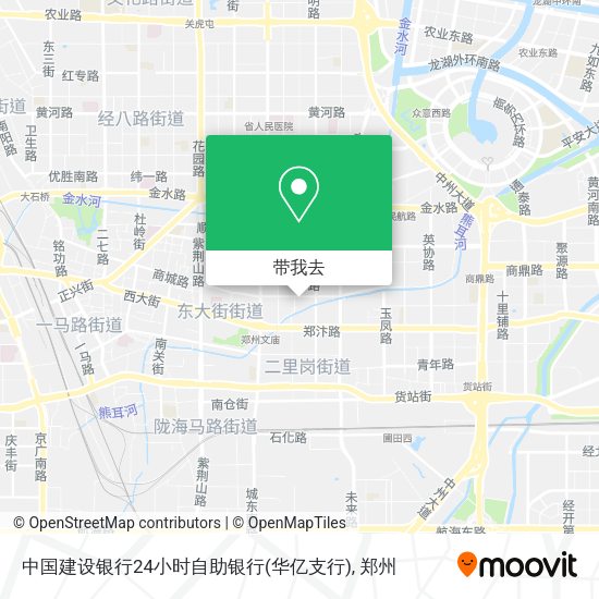 中国建设银行24小时自助银行(华亿支行)地图