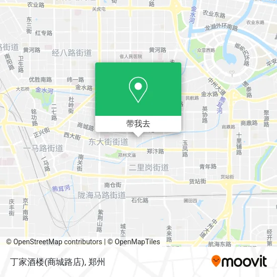 丁家酒楼(商城路店)地图