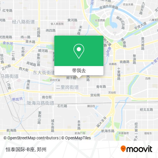 恒泰国际-B座地图
