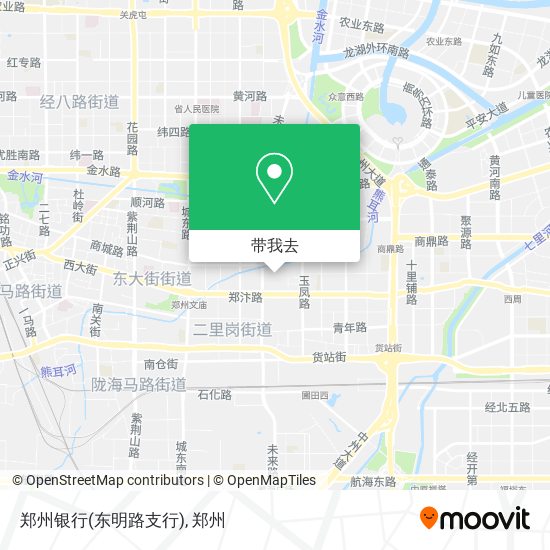 郑州银行(东明路支行)地图