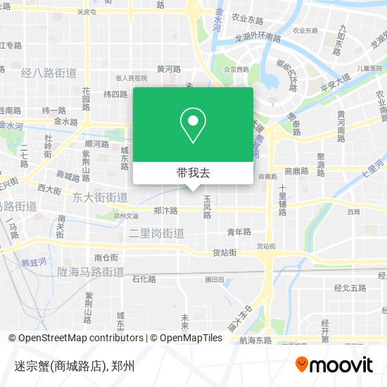 迷宗蟹(商城路店)地图
