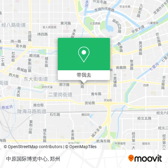 中原国际博览中心地图