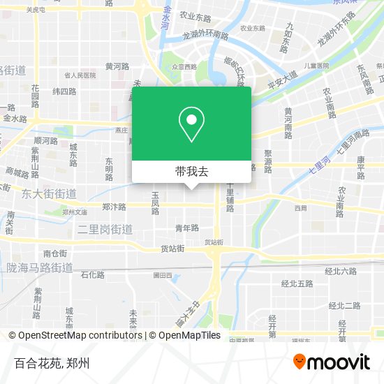 百合花苑地图