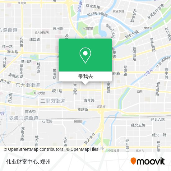 伟业财富中心地图