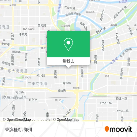 香滨桂府地图