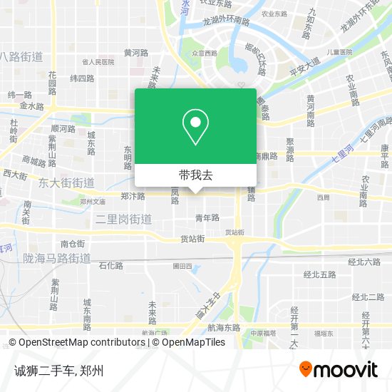 诚狮二手车地图