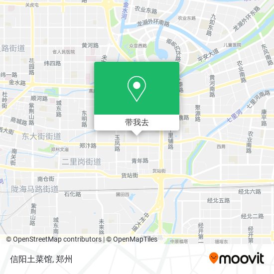 信阳土菜馆地图
