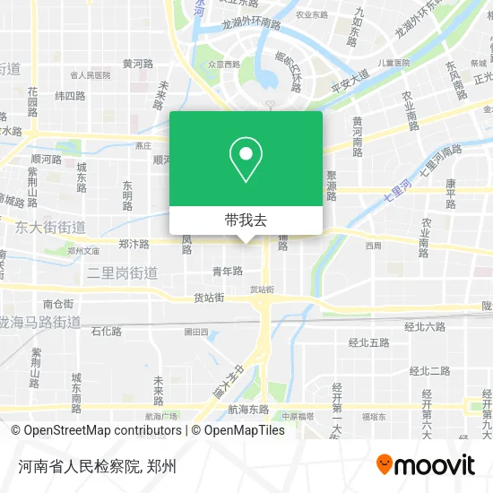 河南省人民检察院地图