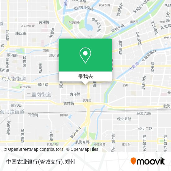 中国农业银行(管城支行)地图