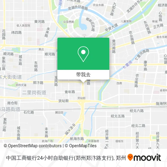 中国工商银行24小时自助银行(郑州郑汴路支行)地图