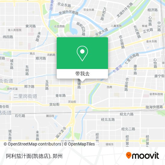 阿利茄汁面(凯德店)地图