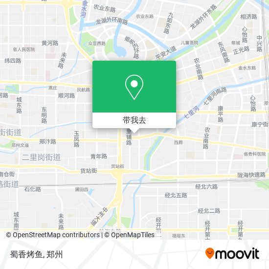 蜀香烤鱼地图