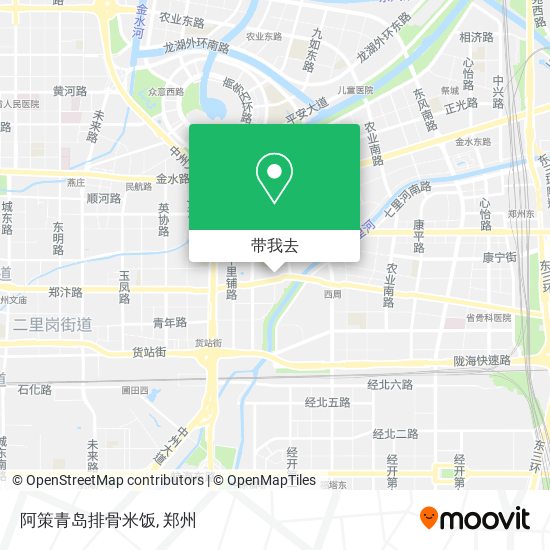 阿策青岛排骨米饭地图