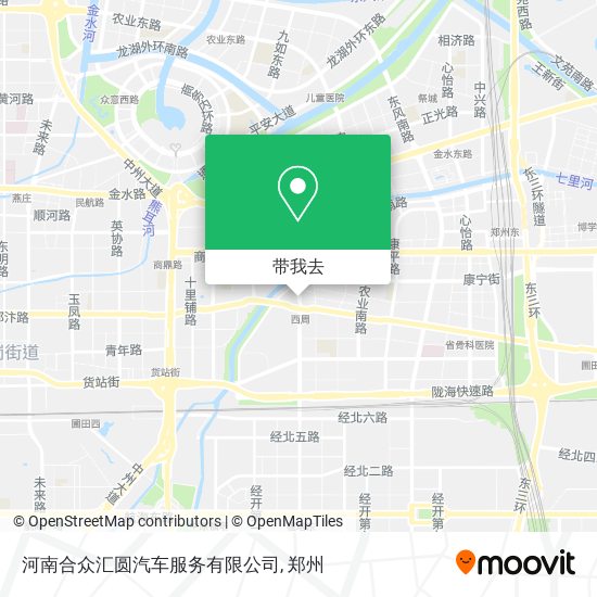 河南合众汇圆汽车服务有限公司地图