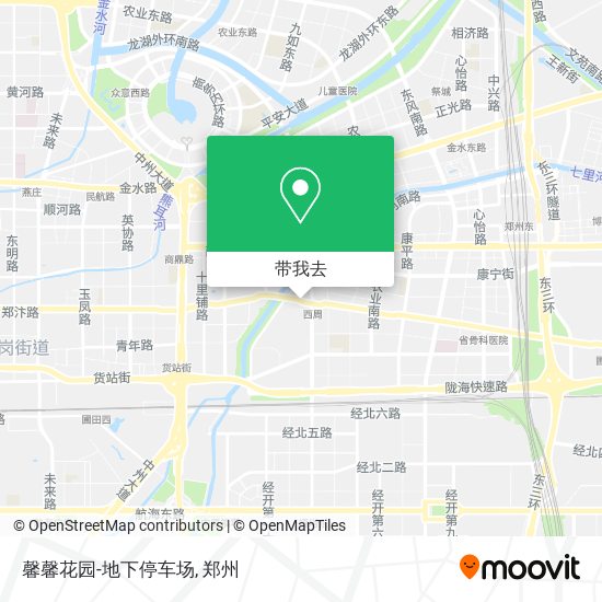 馨馨花园-地下停车场地图