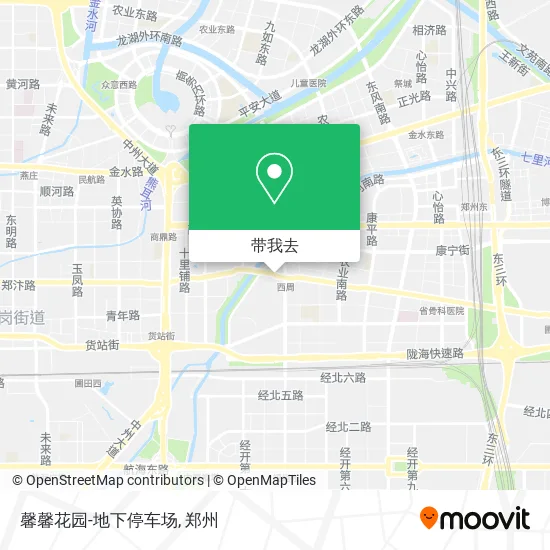 馨馨花园-地下停车场地图