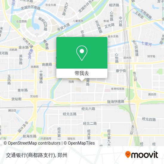 交通银行(商都路支行)地图