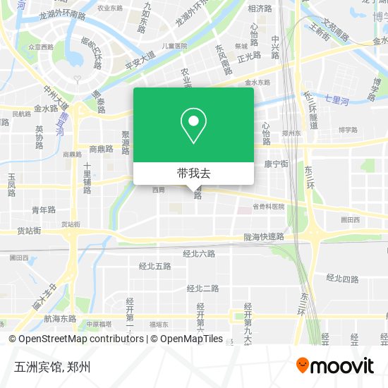 五洲宾馆地图
