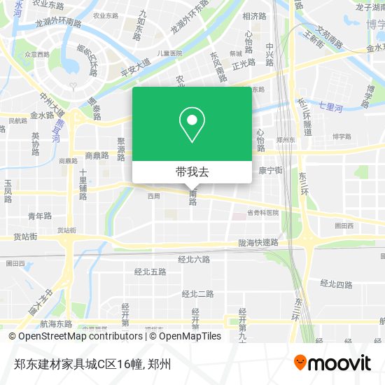 郑东建材家具城C区16幢地图