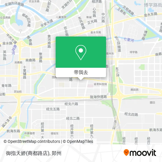 御指天娇(商都路店)地图