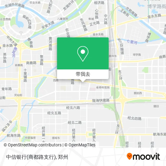 中信银行(商都路支行)地图