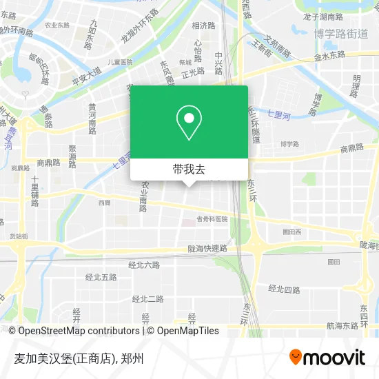 麦加美汉堡(正商店)地图