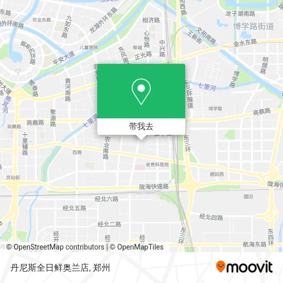 丹尼斯全日鲜奥兰店地图