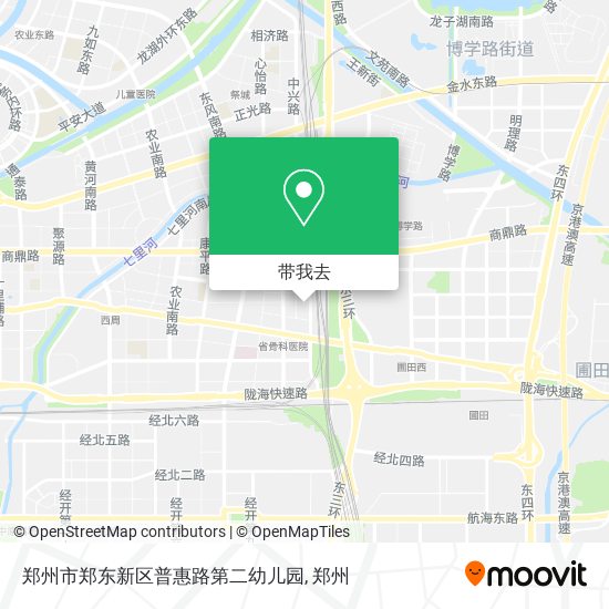 郑州市郑东新区普惠路第二幼儿园地图