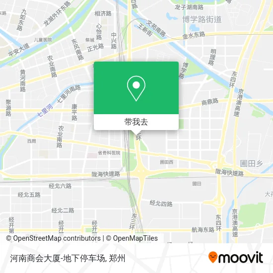 河南商会大厦-地下停车场地图