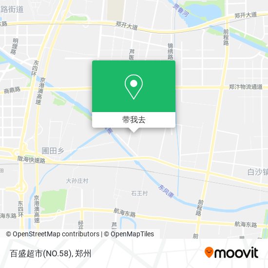 百盛超市(NO.58)地图