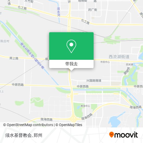须水基督教会地图