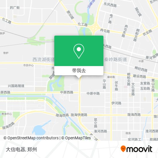 大信电器地图