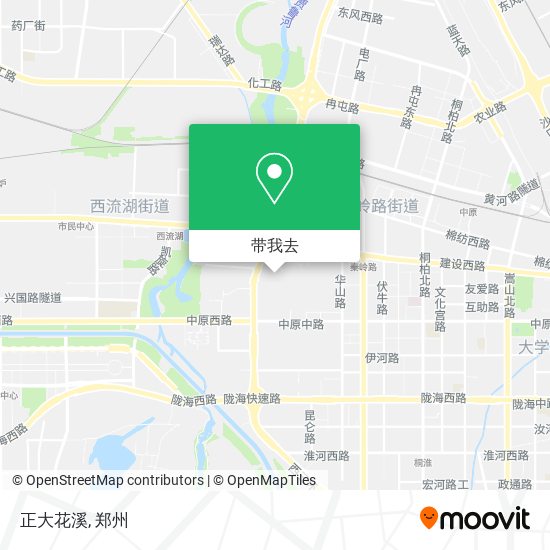 正大花溪地图